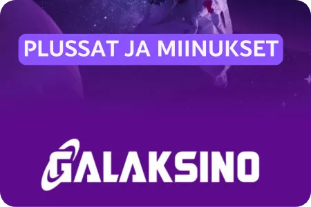 Galaksino Odds -palvelun tärkeimmät plussat ja miinukset suomalaiselle pelaajalle